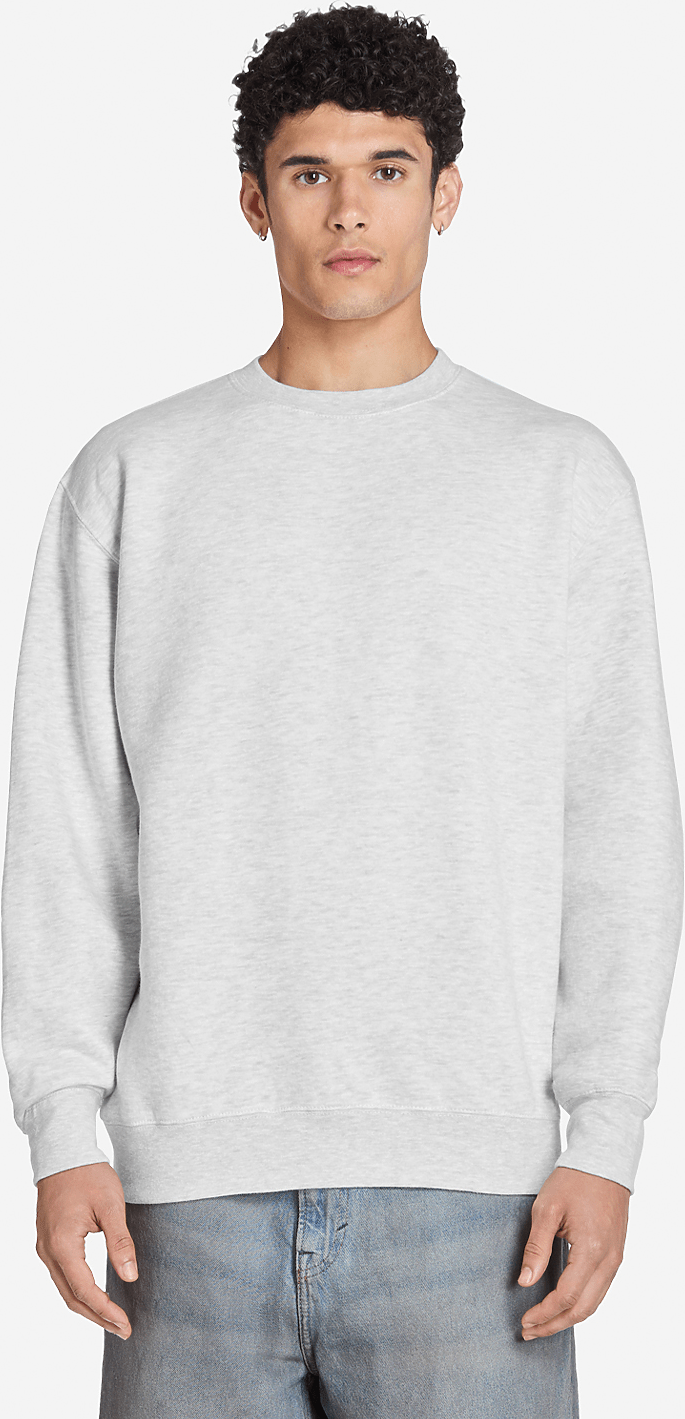 Lane Seven Ls14004 Premium Crewneck Sweatshirt - Oatmeal Heather
