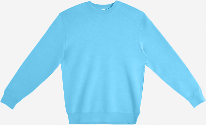Lane Seven Ls14004 Premium Crewneck Sweatshirt - Ocean Blue