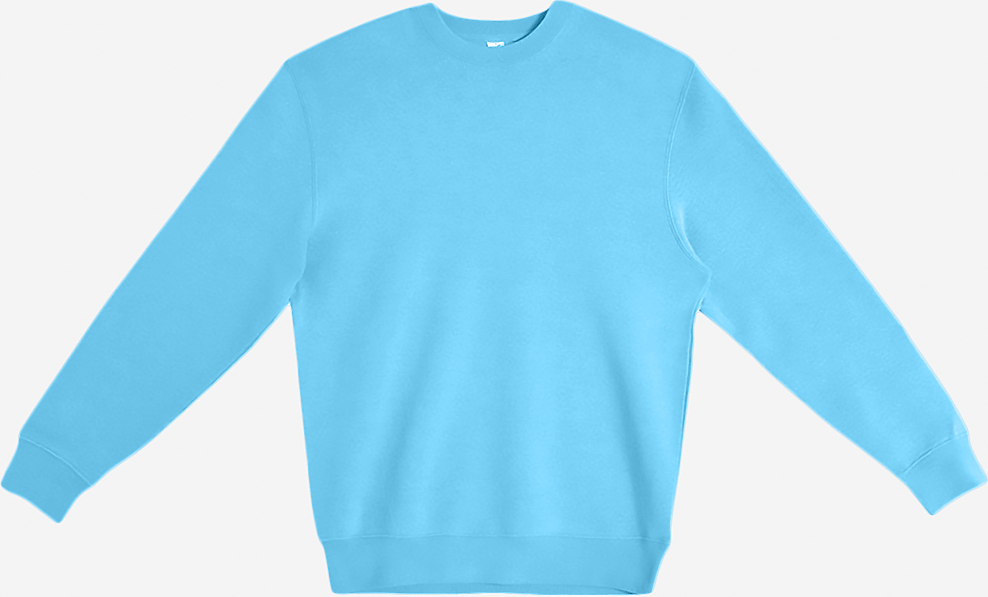 Lane Seven Ls14004 Premium Crewneck Sweatshirt - Ocean Blue