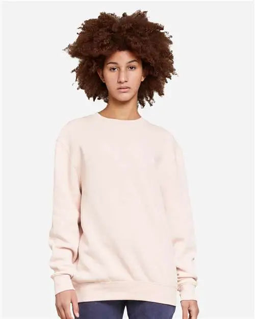 Lane Seven Ls14004 Premium Crewneck Sweatshirt - Pale Pink - Xs