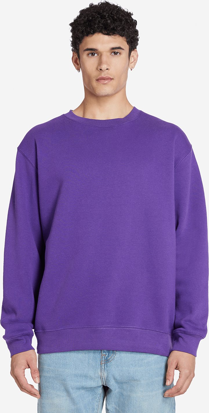Lane Seven Ls14004 Premium Crewneck Sweatshirt - Purple