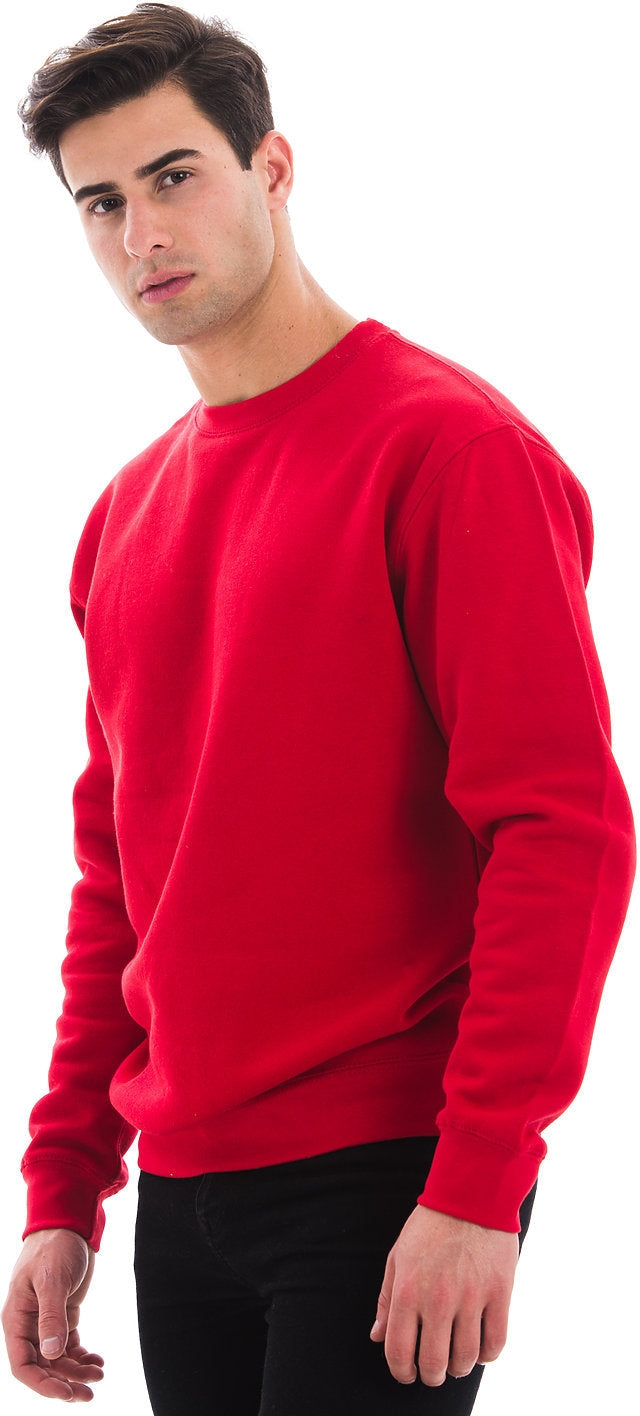 Lane Seven Ls14004 Premium Crewneck Sweatshirt - Red