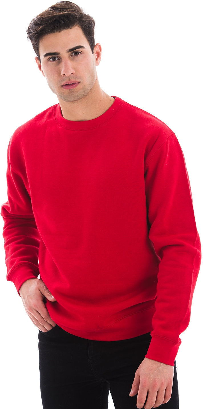 Lane Seven Ls14004 Premium Crewneck Sweatshirt - Red