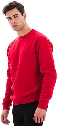 Lane Seven Ls14004 Premium Crewneck Sweatshirt - Red