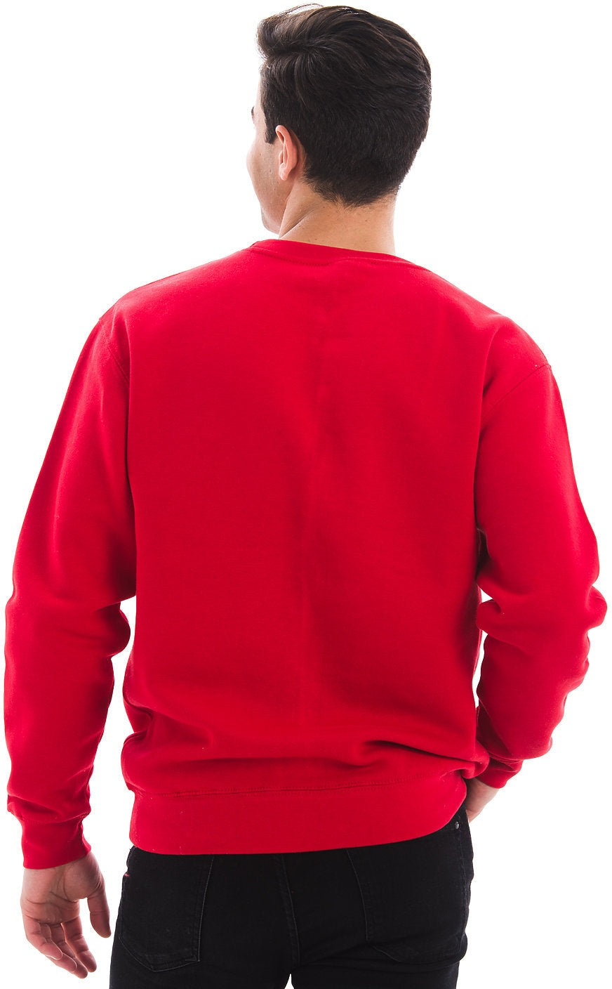 Lane Seven Ls14004 Premium Crewneck Sweatshirt - Red