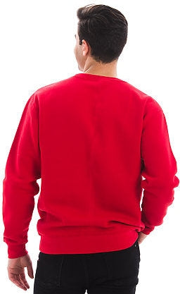 Lane Seven Ls14004 Premium Crewneck Sweatshirt - Red