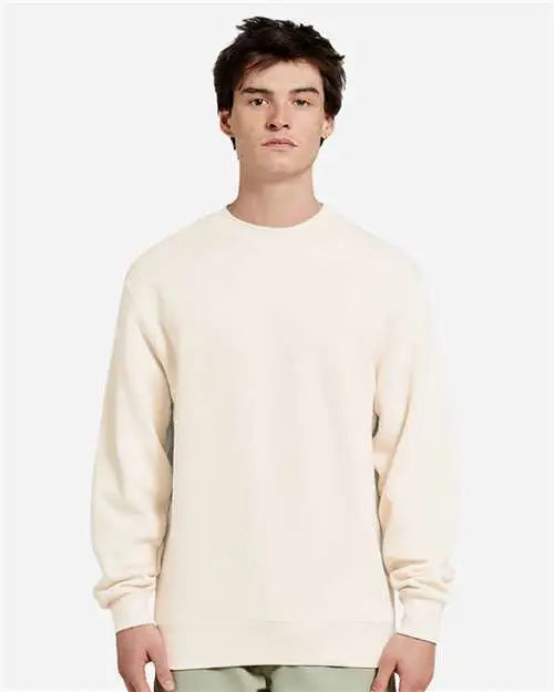 Lane Seven Ls14004 Premium Crewneck Sweatshirt - Sand - Xs