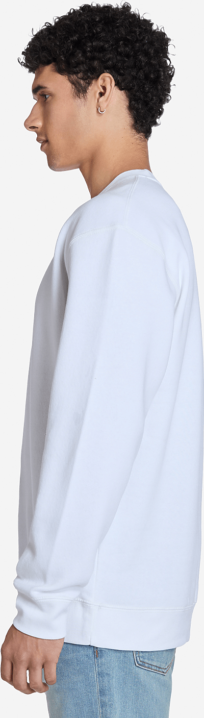 Lane Seven Ls14004 Premium Crewneck Sweatshirt - White