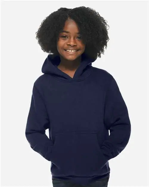 Lane Seven Ls1401y Youth Premium Pullover Hooded Sweatshirt - Navy