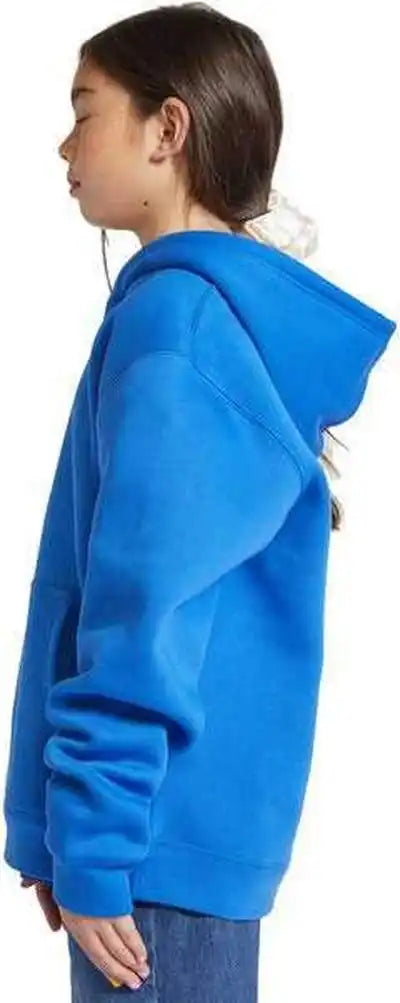 Lane Seven Ls1401y Youth Premium Pullover Hooded Sweatshirt True Royal