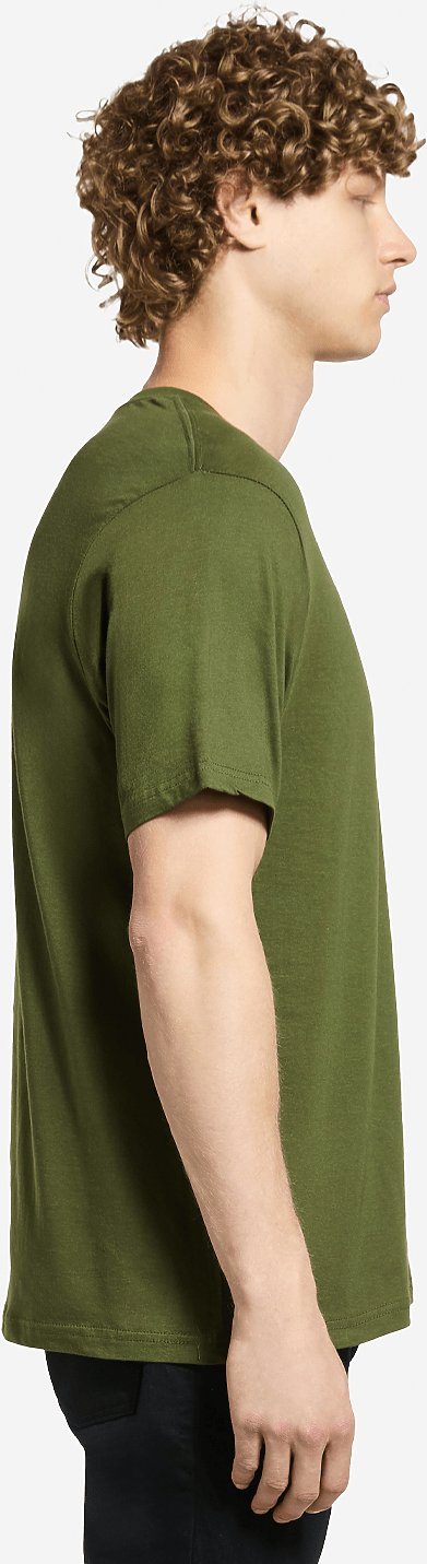 Lane Seven Ls15000 Deluxe Tee - Army Green
