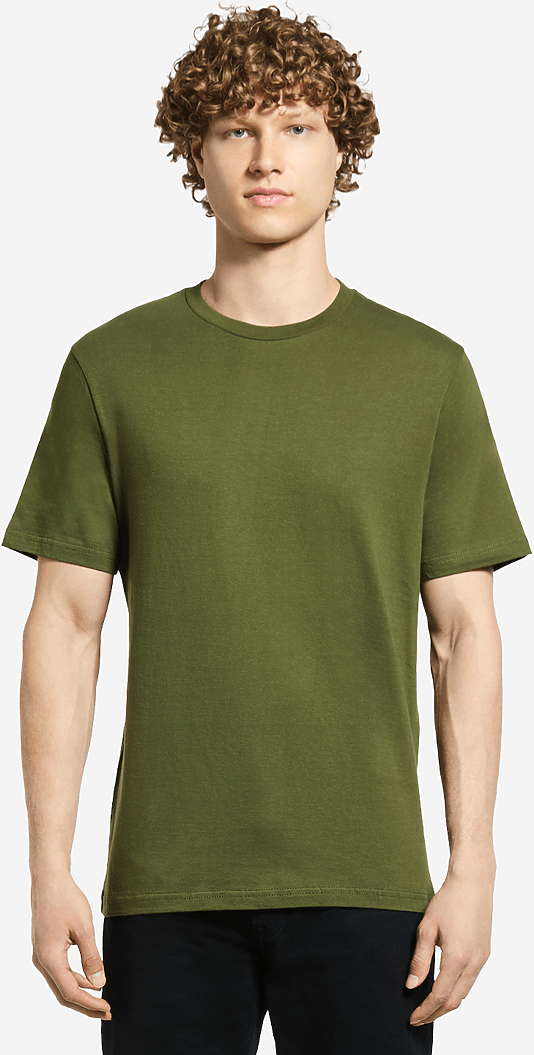 Lane Seven Ls15000 Deluxe Tee - Army Green