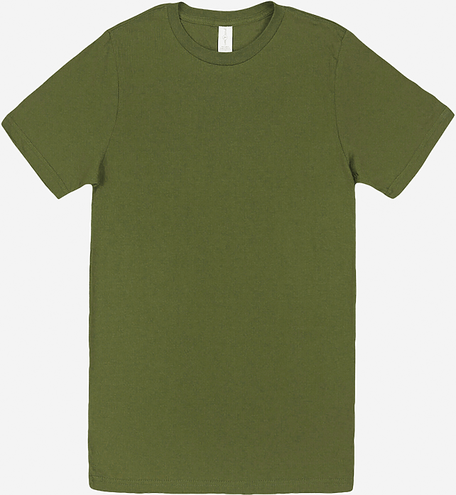 Lane Seven Ls15000 Deluxe Tee - Army Green