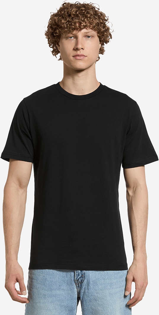 Lane Seven Ls15000 Deluxe Tee - Black - Black / Adult Xs