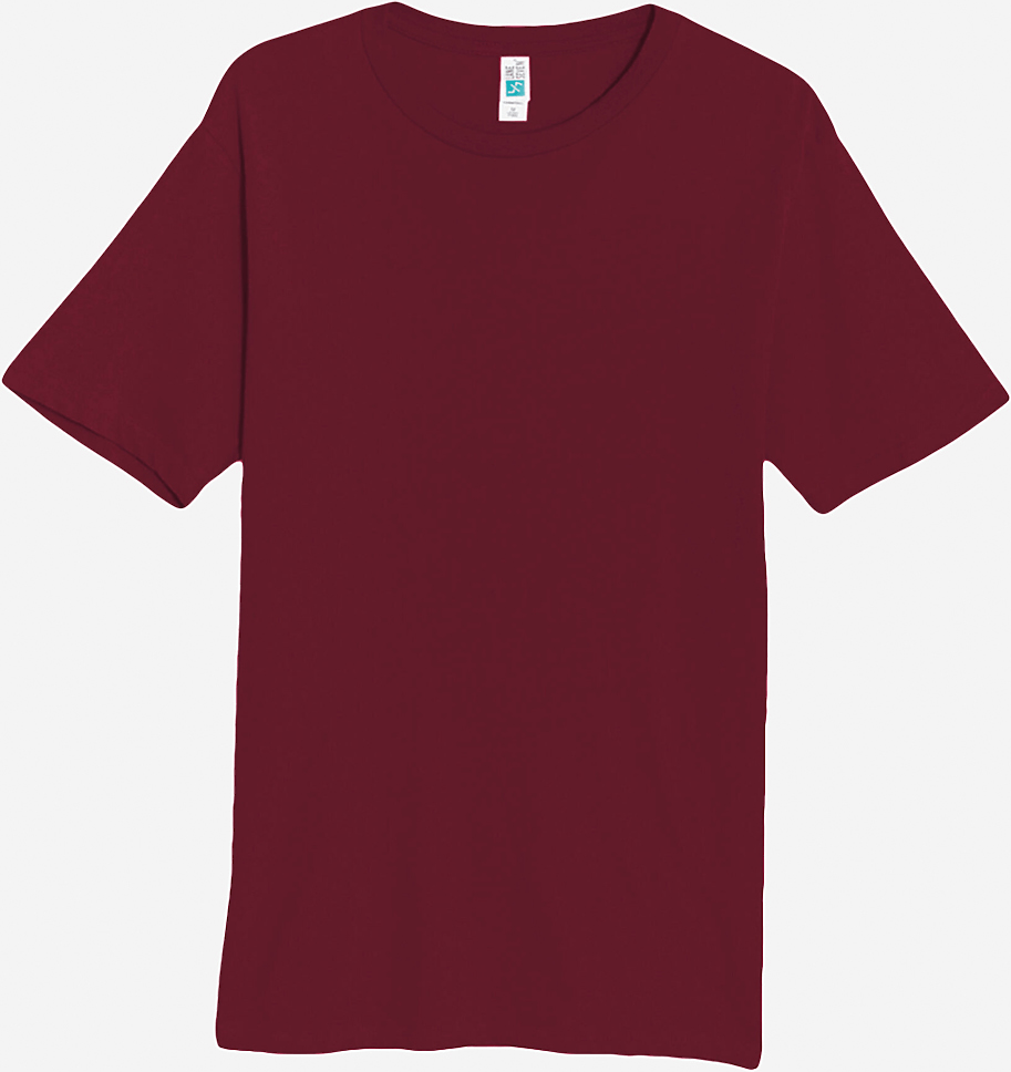 Lane Seven Ls15000 Deluxe Tee - Burgundy