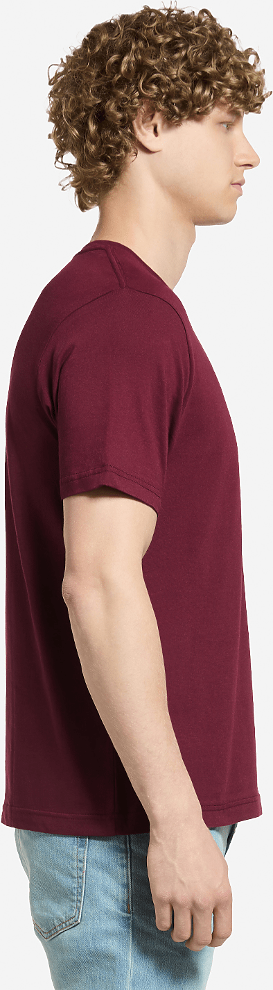 Lane Seven Ls15000 Deluxe Tee - Burgundy