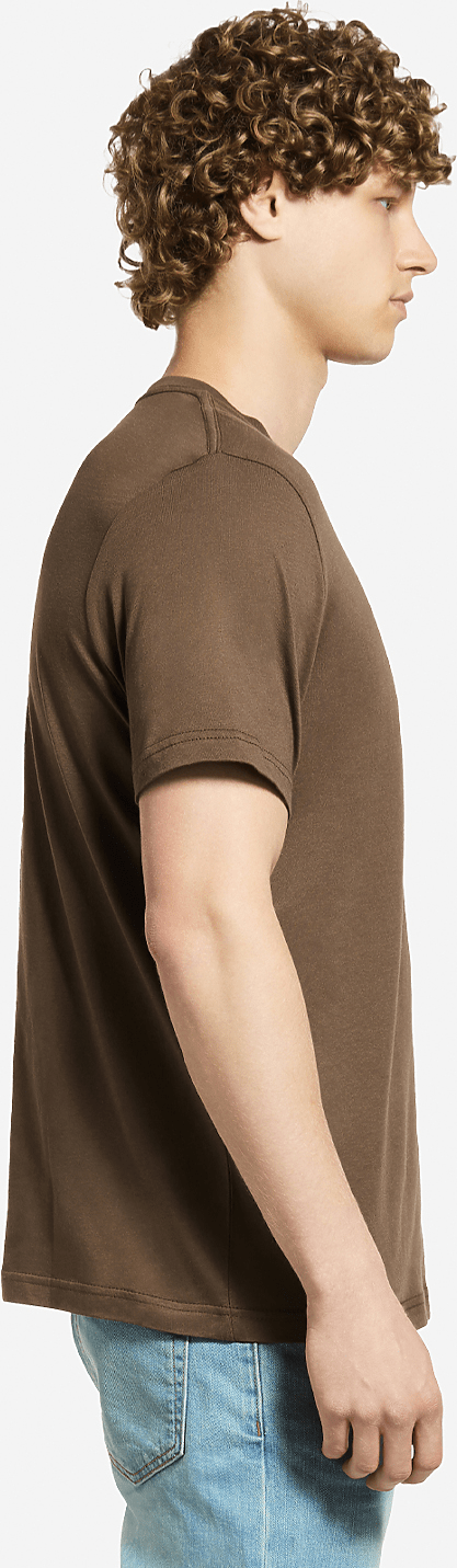 Lane Seven Ls15000 Deluxe Tee - Chestnut