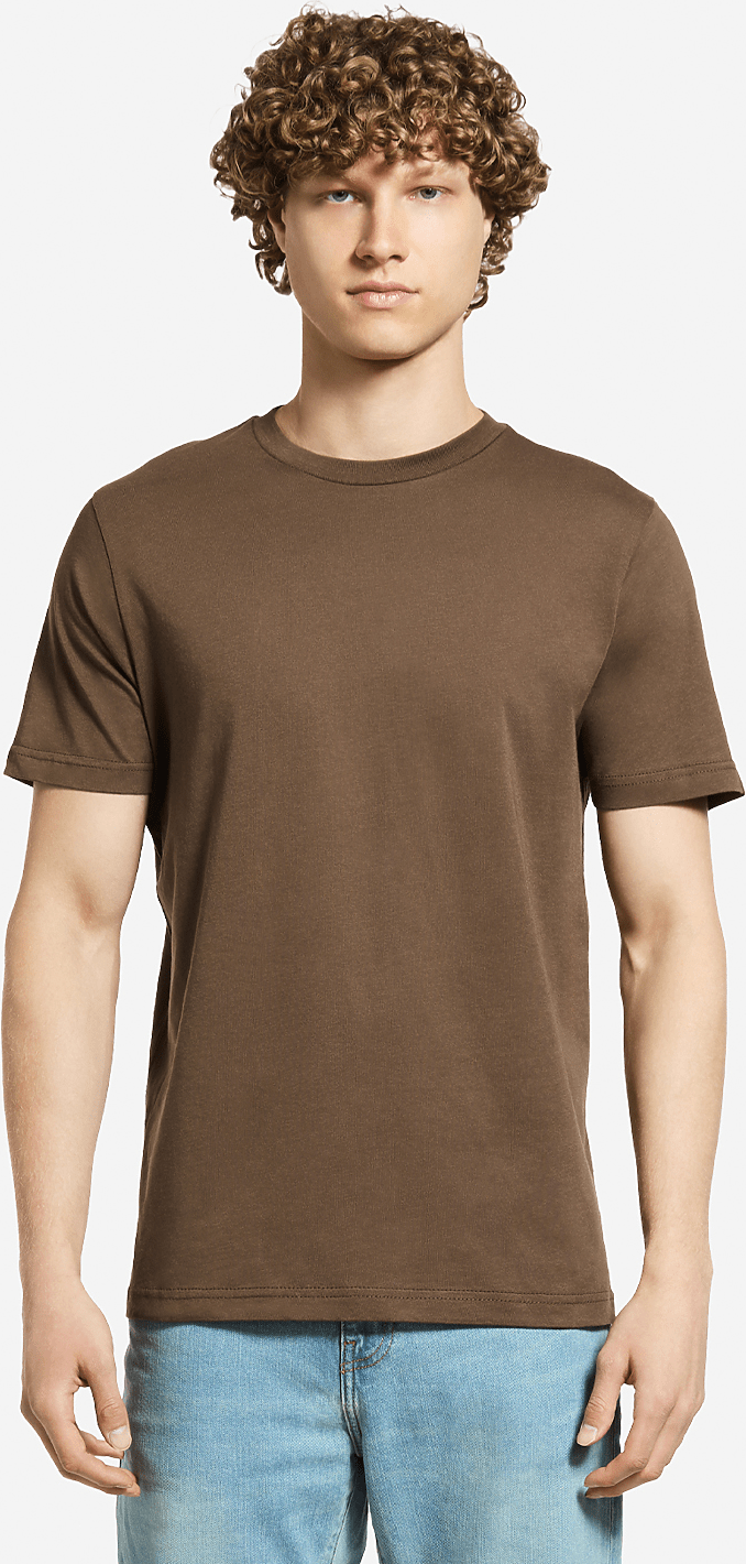 Lane Seven Ls15000 Deluxe Tee - Chestnut