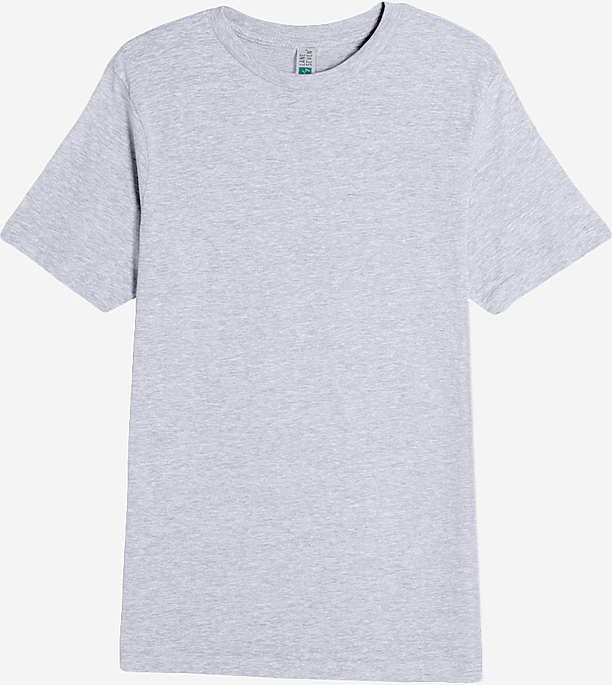 Lane Seven Ls15000 Deluxe Tee - Heather Grey