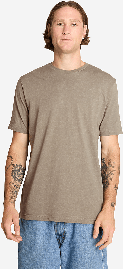 Lane Seven Ls15000cvc Deluxe Cvc Tee - Brown Heather