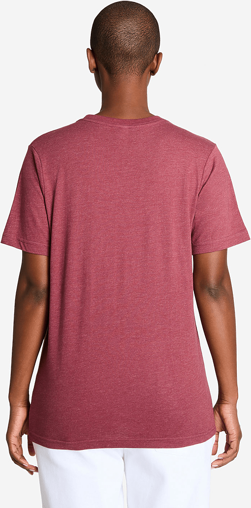 Lane Seven Ls15000cvc Deluxe Cvc Tee - Burgundy Heather