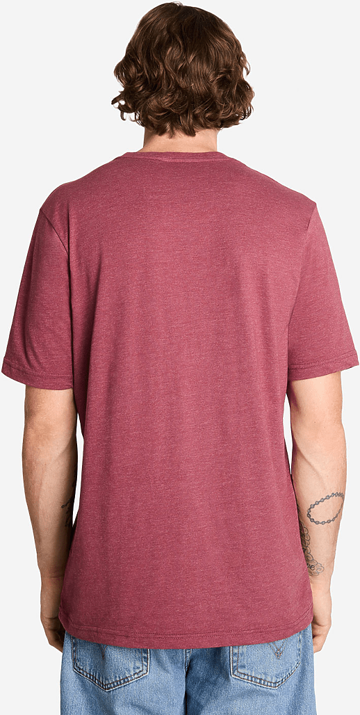 Lane Seven Ls15000cvc Deluxe Cvc Tee - Burgundy Heather
