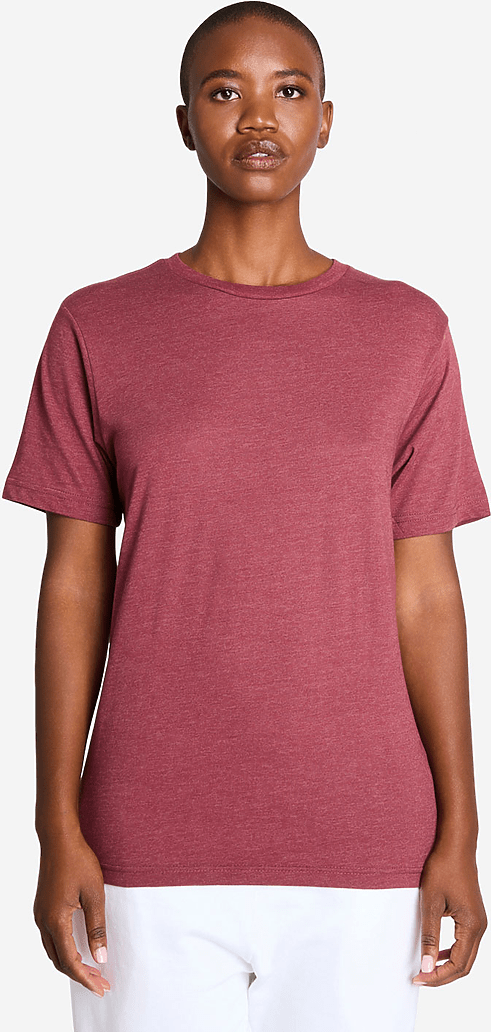 Lane Seven Ls15000cvc Deluxe Cvc Tee - Burgundy Heather