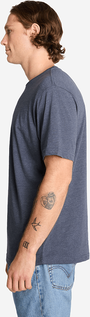 Lane Seven Ls15000cvc Deluxe Cvc Tee - Navy Heather