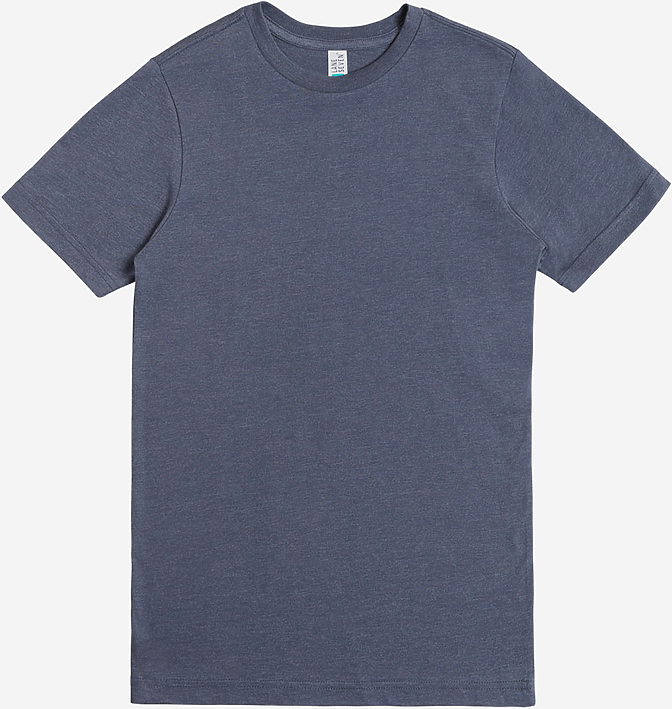 Lane Seven Ls15000cvc Deluxe Cvc Tee - Navy Heather
