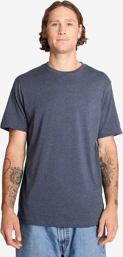 Lane Seven Ls15000cvc Deluxe Cvc Tee - Navy Heather - Navy Heather / Adult Xs