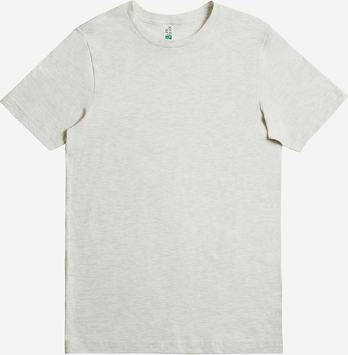 Lane Seven Ls15000cvc Deluxe Cvc Tee - Oatmeal Heather