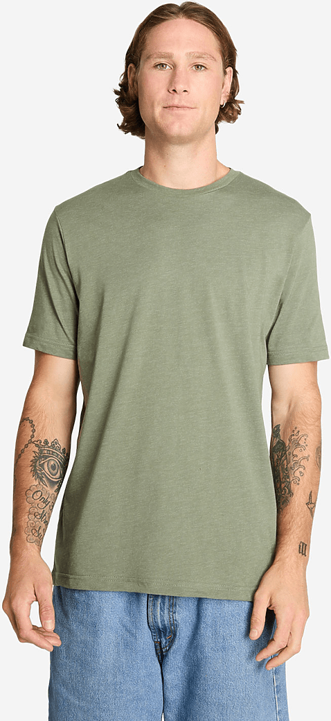 Lane Seven Ls15000cvc Deluxe Cvc Tee - Olive Heather