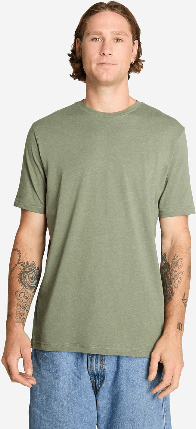 Lane Seven Ls15000cvc Deluxe Cvc Tee - Olive Heather