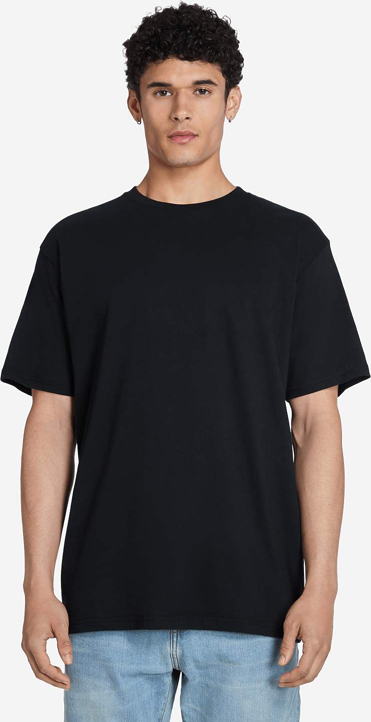 Lane Seven Ls15001 Heavyweight Tee - Black