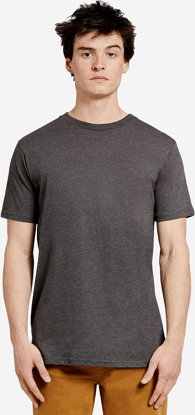 Lane Seven Ls15001 Heavyweight Tee - Charcoal Heather