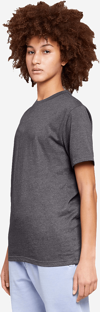 Lane Seven Ls15001 Heavyweight Tee - Charcoal Heather