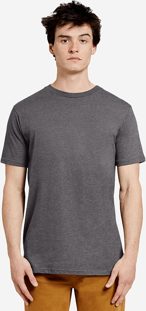 Lane Seven Ls15001 Heavyweight Tee - Charcoal Heather