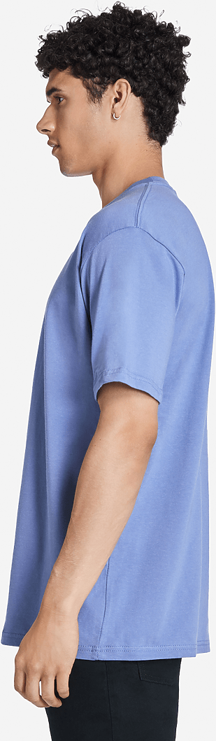 Lane Seven Ls15001 Heavyweight Tee - Colony Blue