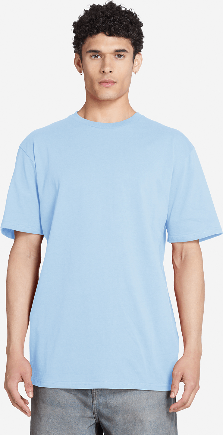 Lane Seven Ls15001 Heavyweight Tee - Dusty Blue