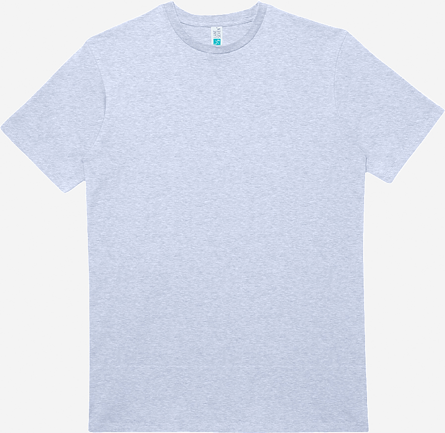Lane Seven Ls15001 Heavyweight Tee - Heather Grey