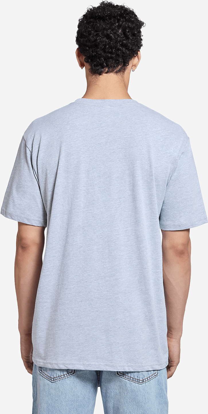 Lane Seven Ls15001 Heavyweight Tee - Heather Grey