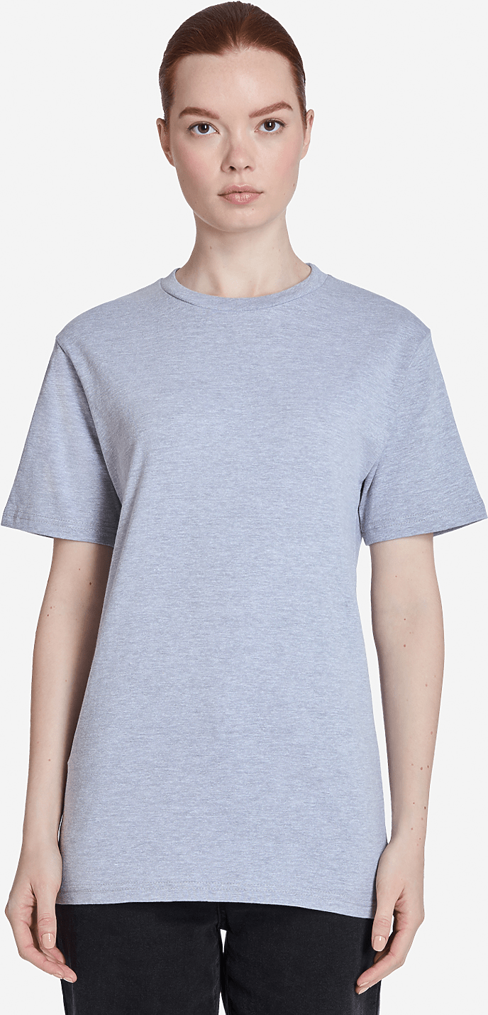 Lane Seven Ls15001 Heavyweight Tee - Heather Grey