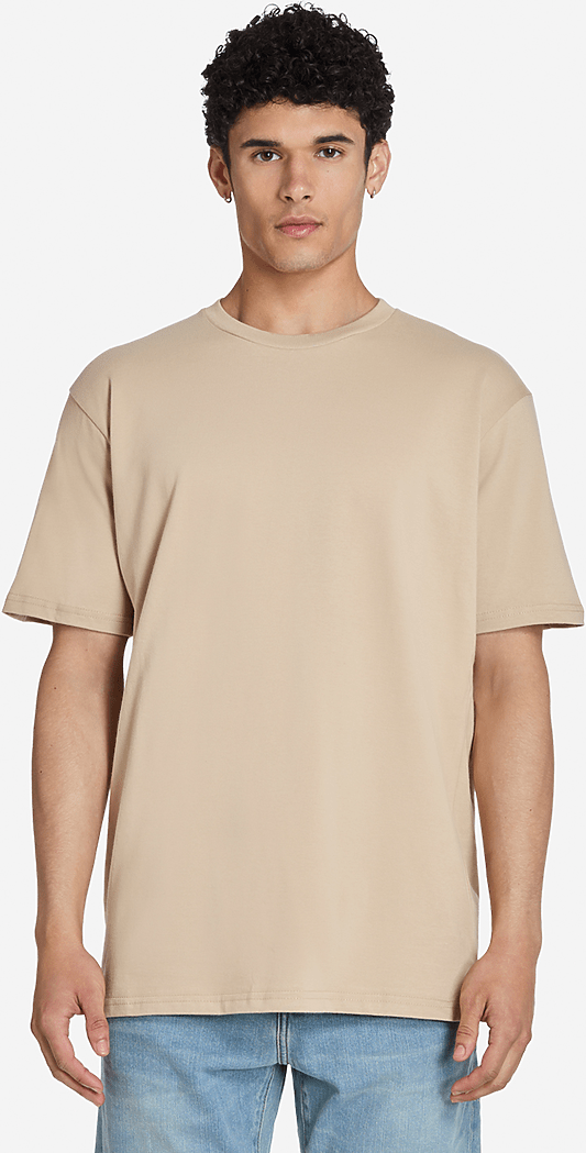 Lane Seven Ls15001 Heavyweight Tee - Mushroom - Mushroom / Adult Xs