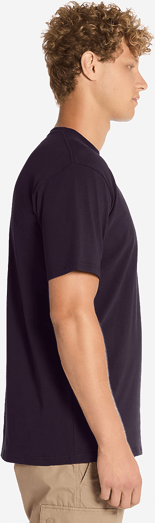 Lane Seven Ls15001 Heavyweight Tee - Plum