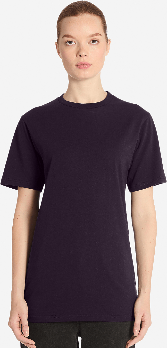 Lane Seven Ls15001 Heavyweight Tee - Plum