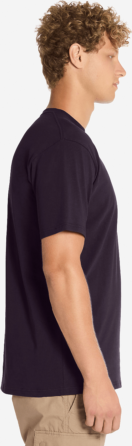Lane Seven Ls15001 Heavyweight Tee - Plum