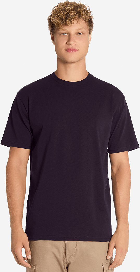 Lane Seven Ls15001 Heavyweight Tee - Plum