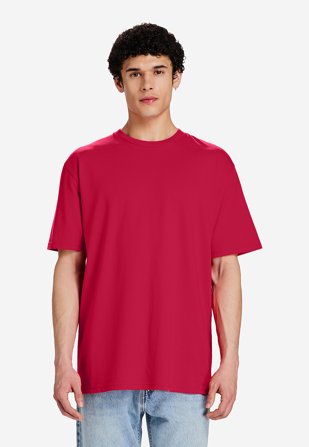 Lane Seven Ls15001 Heavyweight Tee - Red