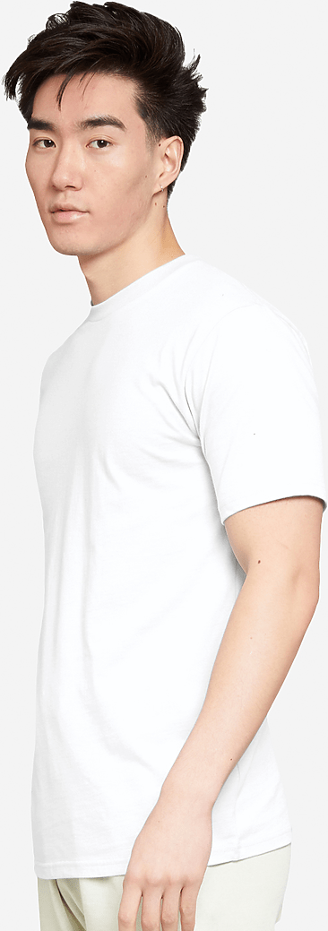 Lane Seven Ls15001 Heavyweight Tee - White