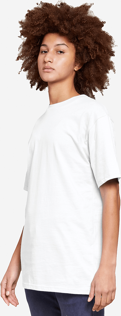 Lane Seven Ls15001 Heavyweight Tee - White
